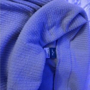 Old Navy Soft Ribbed Knit in Light Blue